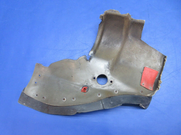 Damaged - Lycoming LIO-360-M1A RH Engine Baffle P/N C61-7166-103-001 (0623-163)