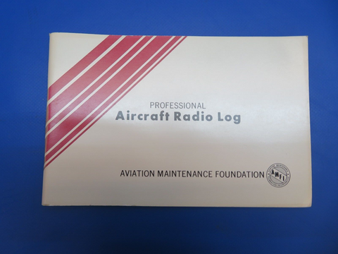 Aviation Maintenance Aircraft Radio Log Books LOT OF 109 NOS  (1022-563)