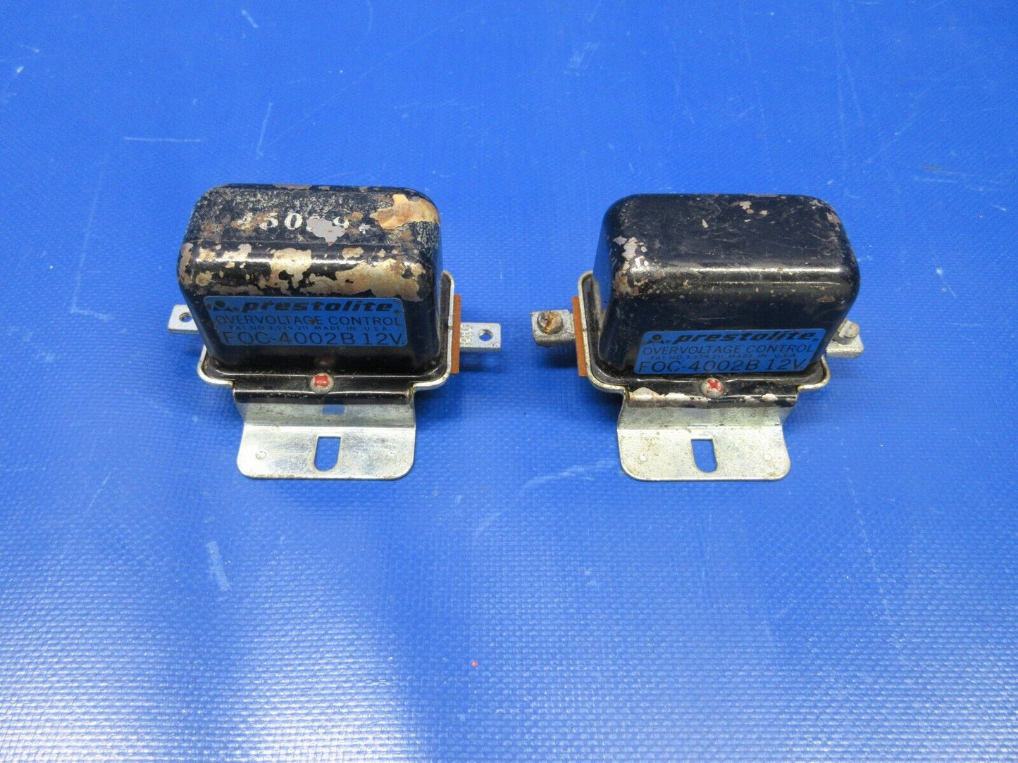 Presolite Overvoltage Control Regulator 12V P/N FOC-4002B LOT OF 2 (1223-729)