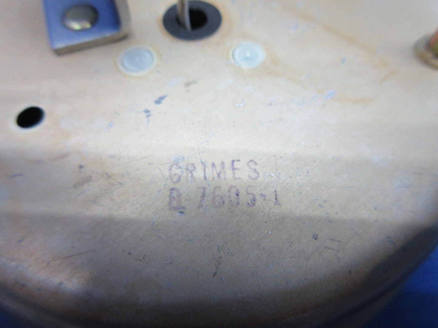 Grimes Rotating Beacon Plate Assy P/N B-7605-1 NOS (1123-774)
