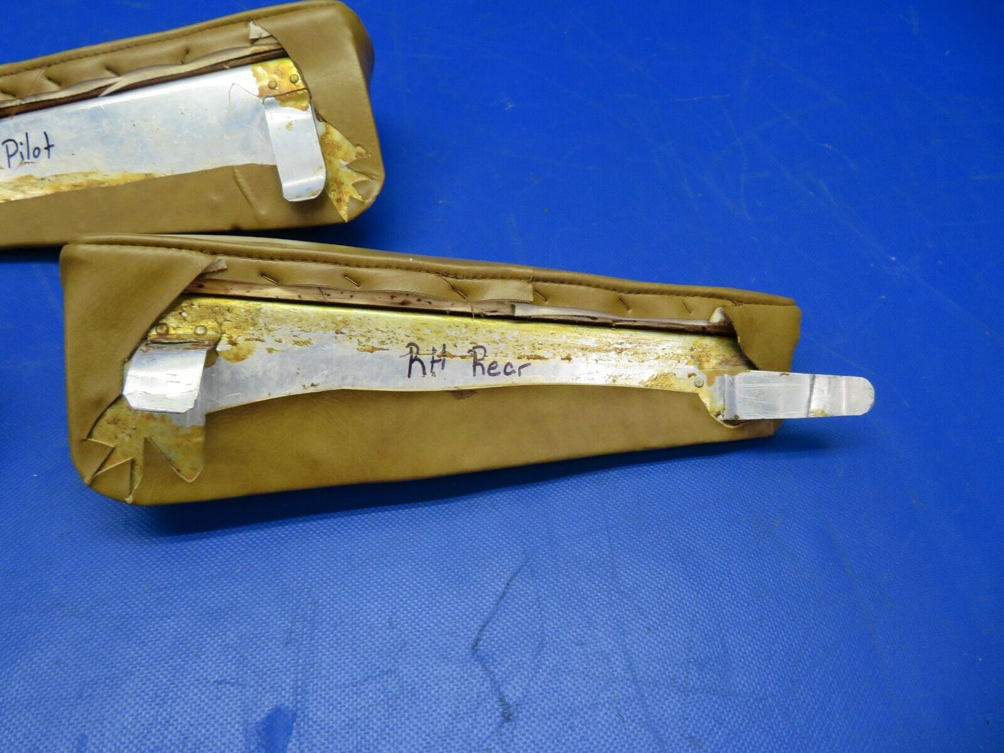 1955 Beech F35 Bonanza Armrest LH FWD & AFT, RH AFT (1021-168)