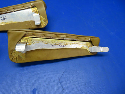 1955 Beech F35 Bonanza Armrest LH FWD & AFT, RH AFT (1021-168)