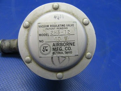 Beech B19 Sport Airborne Vacuum Regulator P/N 2H3-12 (0421-432)