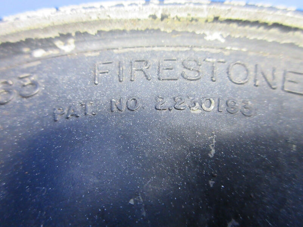 Firestone Shinn Aircraft Wheel 6.00x6 Axle Diameter 1  1/2 " P/N 6C (0224-1385)