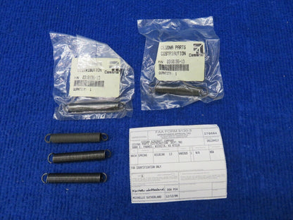 Cessna Spring P/N 0310196-13 LOT OF 5 NOS w/ 8130 (0522-69)