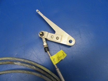 Piper PA-34-200T Switch Control Cable Assy & Lever P/N 78339-00 (1119-194)