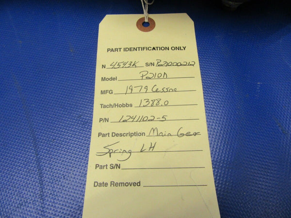 Cessna 210 / P210N Main Gear Springs LH P/N 1241102-5 (0521-383)