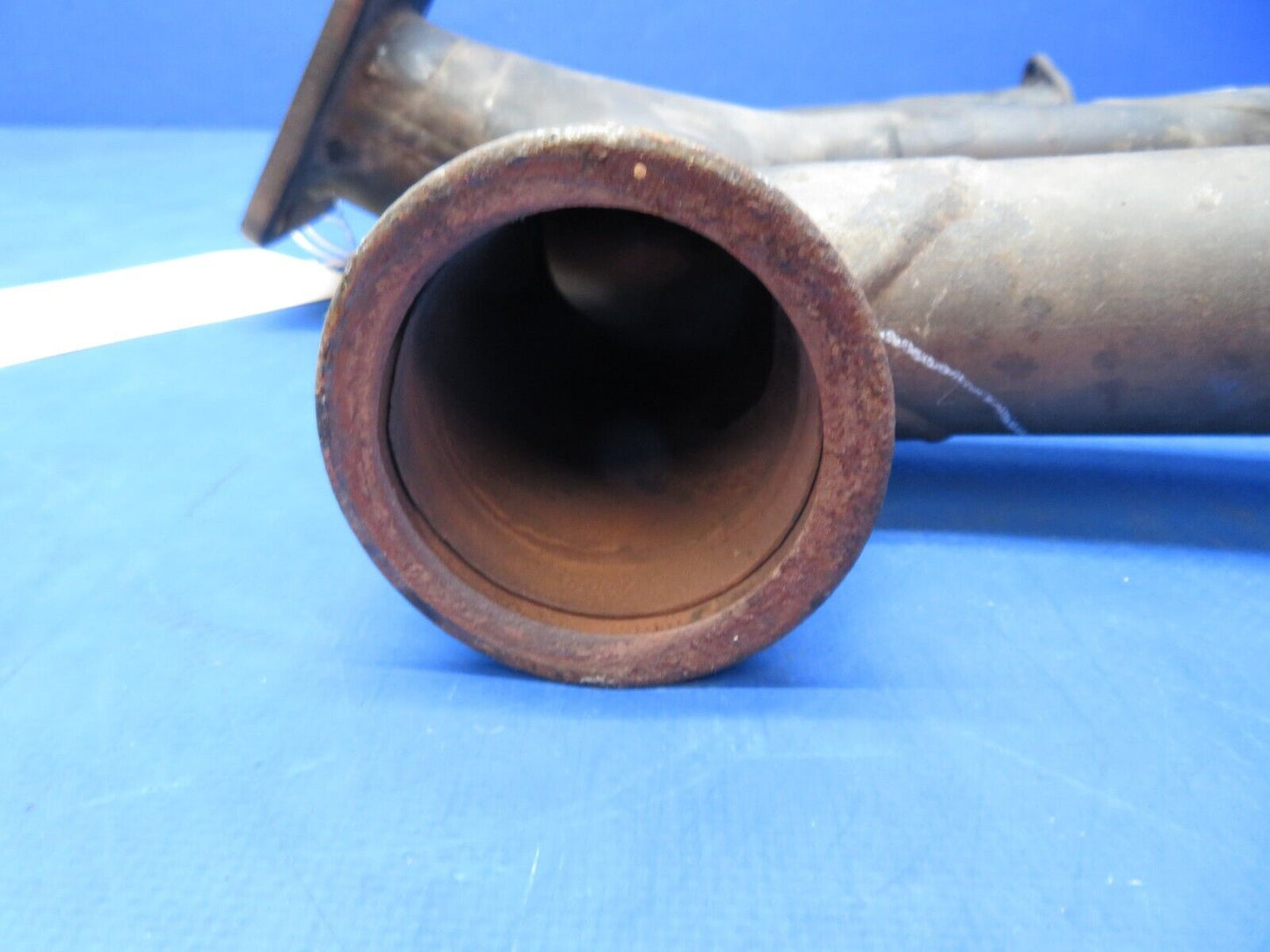Cessna 182 Turbo LH Exhaust Collector Lycoming PN 2254012-2 FOR PARTS (1023-243)