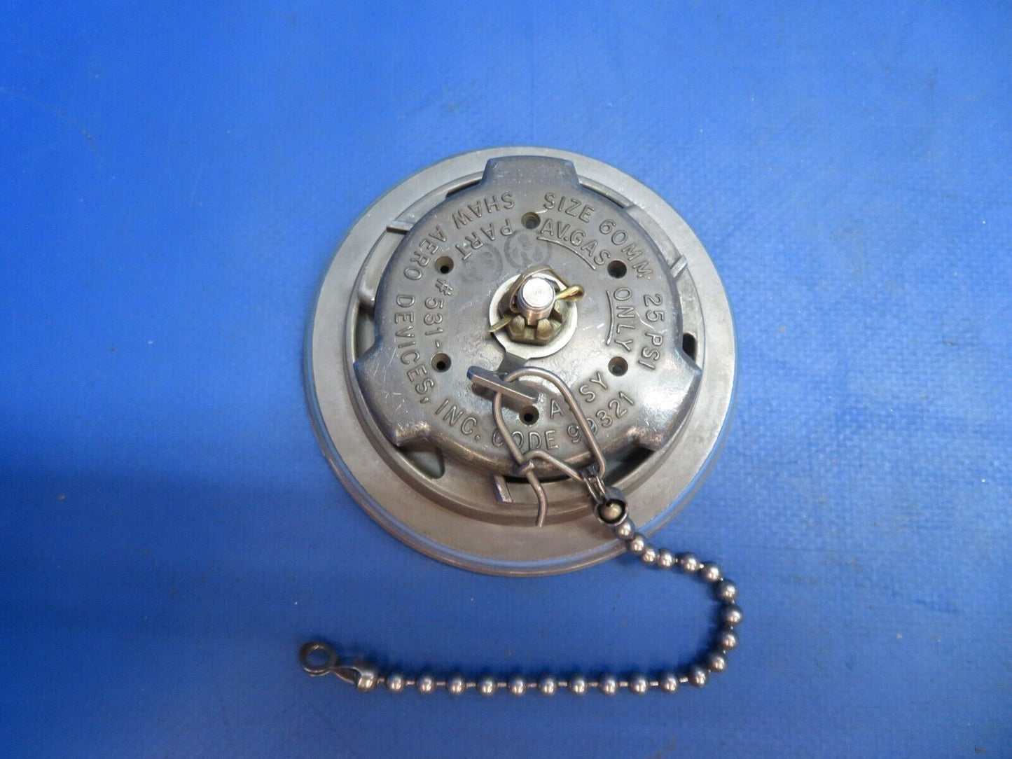 Piper Aerostar 602P Shaw Aero Fuel Cap Assy P/N 531-001 (0123-795)