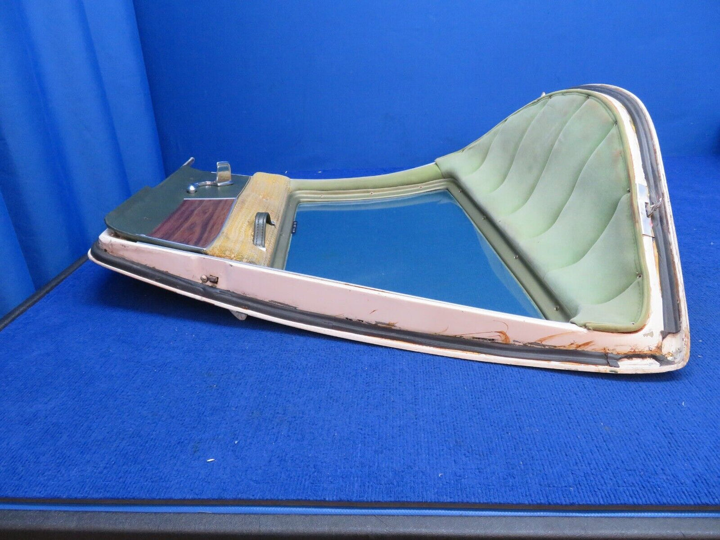 Bellanca 17-30 Viking Cabin Door Assy P/N 196568 NO KEY, Tinted Grey (0822-23)