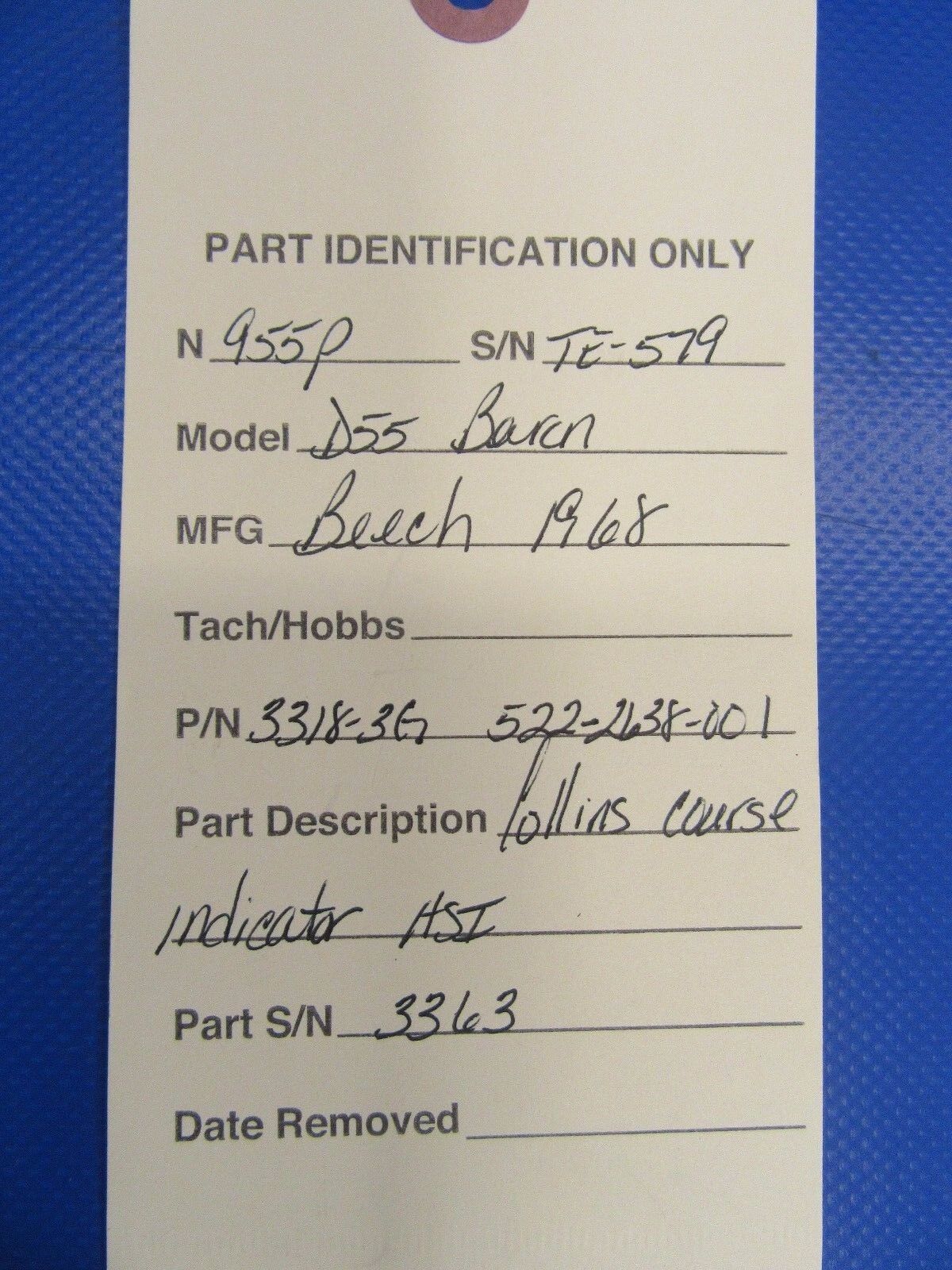 Collins Course Indicator / HSI P/N 3318-3G & 522-2638-001 (1017-24)