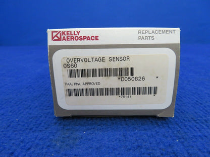 Kelly Aerospace Electrodelta Overvoltage Sensor P/N OS60 NOS w/ 8130 (0522-12)