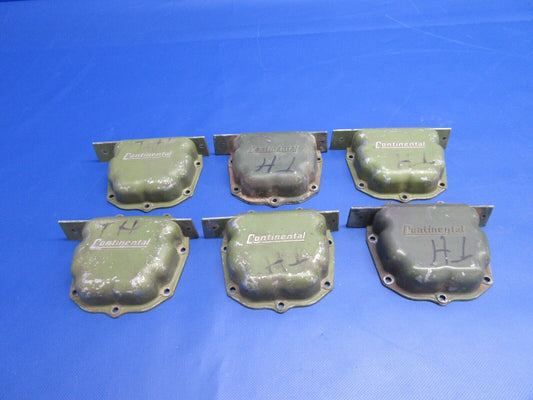 Continental E-225-8 Rocker Valve Cover P/N 532450 LOT OF 6 (0224-1346)