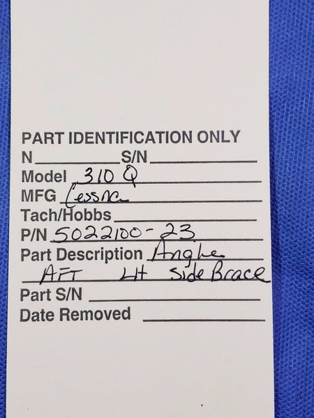 Cessna 310Q Angle Aft LH P/N 5022100-23 (0616-49)