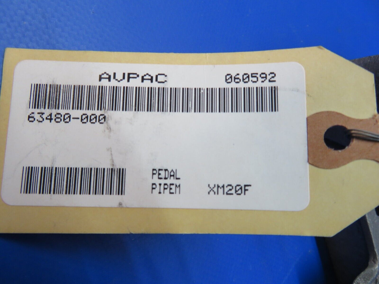 Piper Pedal Assy Toe Brake Left P/N 63480-000 NOS (1022-353)