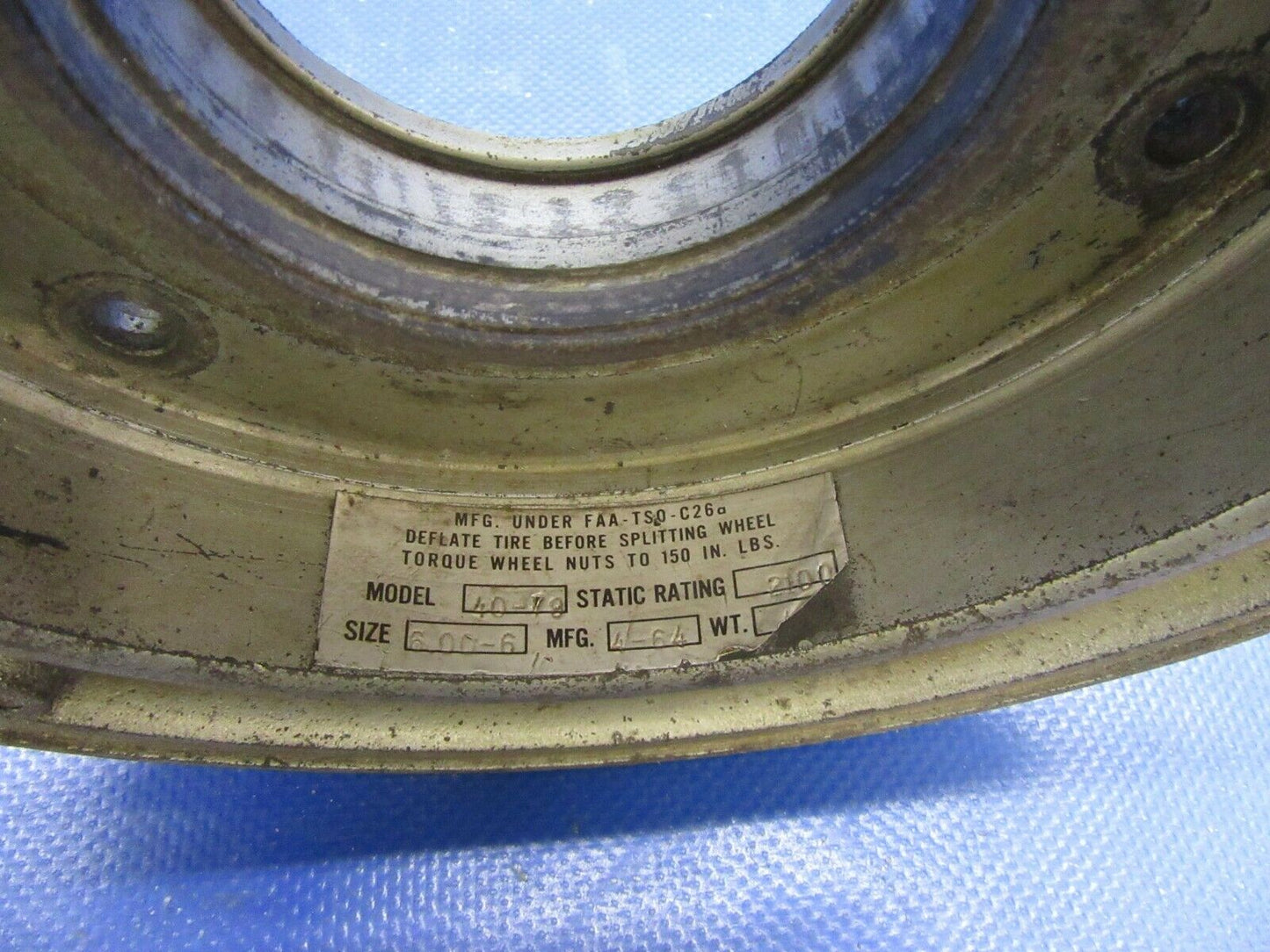 Cleveland 40-78 Wheel Half 5.00 x 5 (1121-337)
