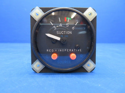Parker Airborne Suction Gauge P/N 1G2-9 (1223-1003)