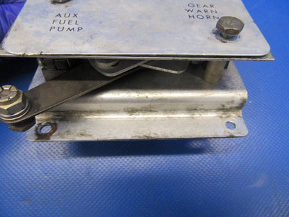 Cessna 210 E Aux Fuel Pump & Gear Warning Switch & Bracket (0618-16)