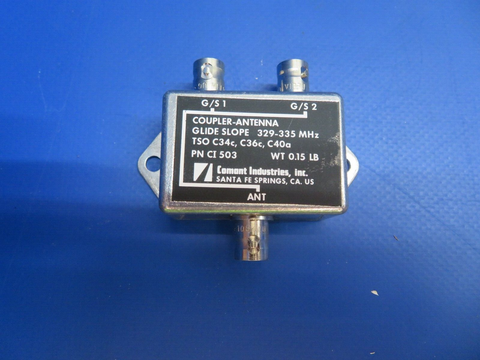 Comant Dual Glide Slope Coupler Antenna P/N CI503 NOS (1022-682)