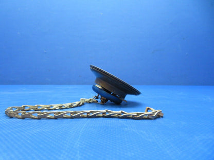 Cessna 401 / 401A Shaw Aero Wing Fuel Cap Assy w/ Chain P/N 0721303-7 (0124-142)
