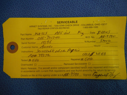 King KI-225 ADF Indicator P/N 066-3017-00  (1015-158)