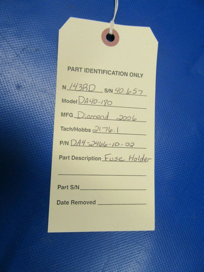 Diamond DA40-180 Fuse Holder P/N DA4-2466-10-02 (0319-329)