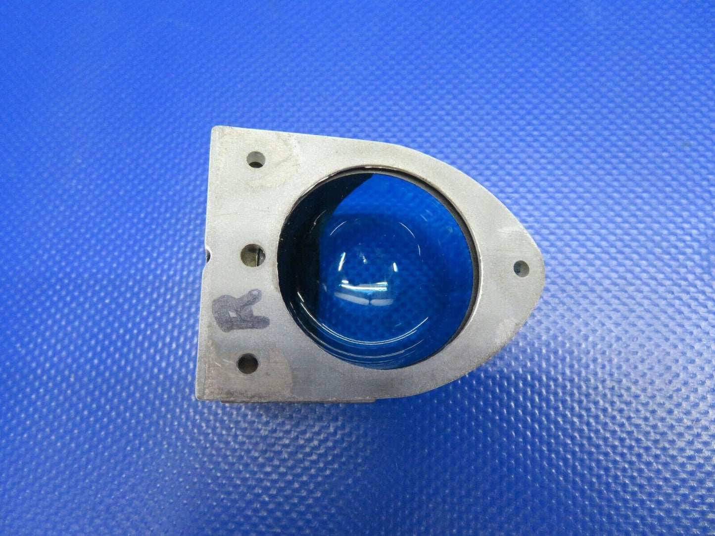 Rockwell Commander Grimes NAV Light RH Wing Blue Lens P/N A1815A-G-12 (0121-406)
