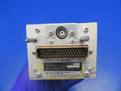 Collins VIR351 NAV Receiver P/N 622-2080-011 w/ FAA 8130 (0318-105)