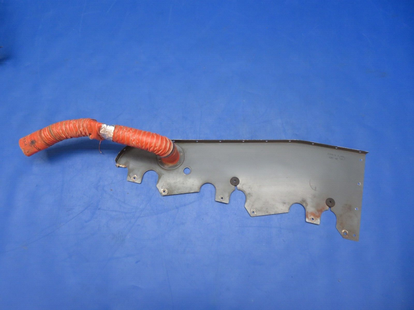 Piper 602P Aerostar LH Engine Baffle Assy Machen P/N D382-1 FOR PARTS (0623-601)