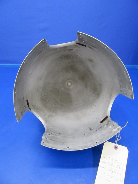 Hartzell Beech 3 Bladed Spinner P/N 96-960022-27 (0418-153)