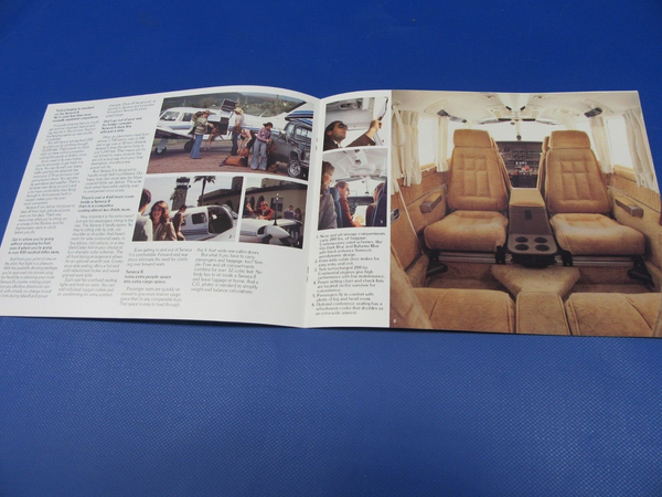 Piper Sales Brochures - 1981 Seneca II / 1984 Mojave (0124-31)