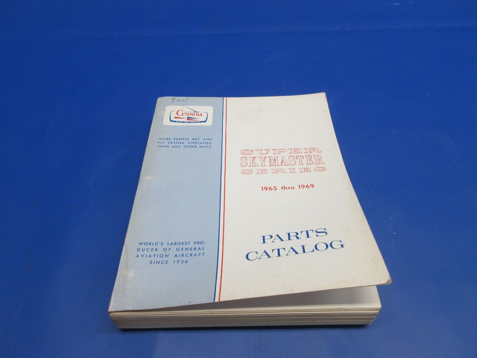 Cessna 337 1965 - 1969 Parts Catalog (0124-1363)