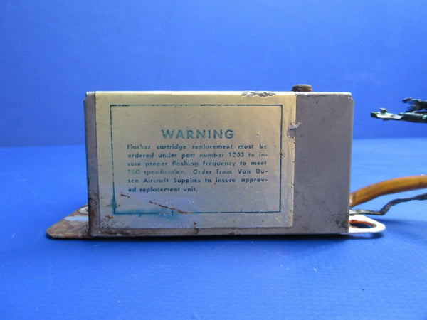 Cessna 310 Van Busen Blink-R Position Light Flasher 24V P/N G1-17485  (1023-831)
