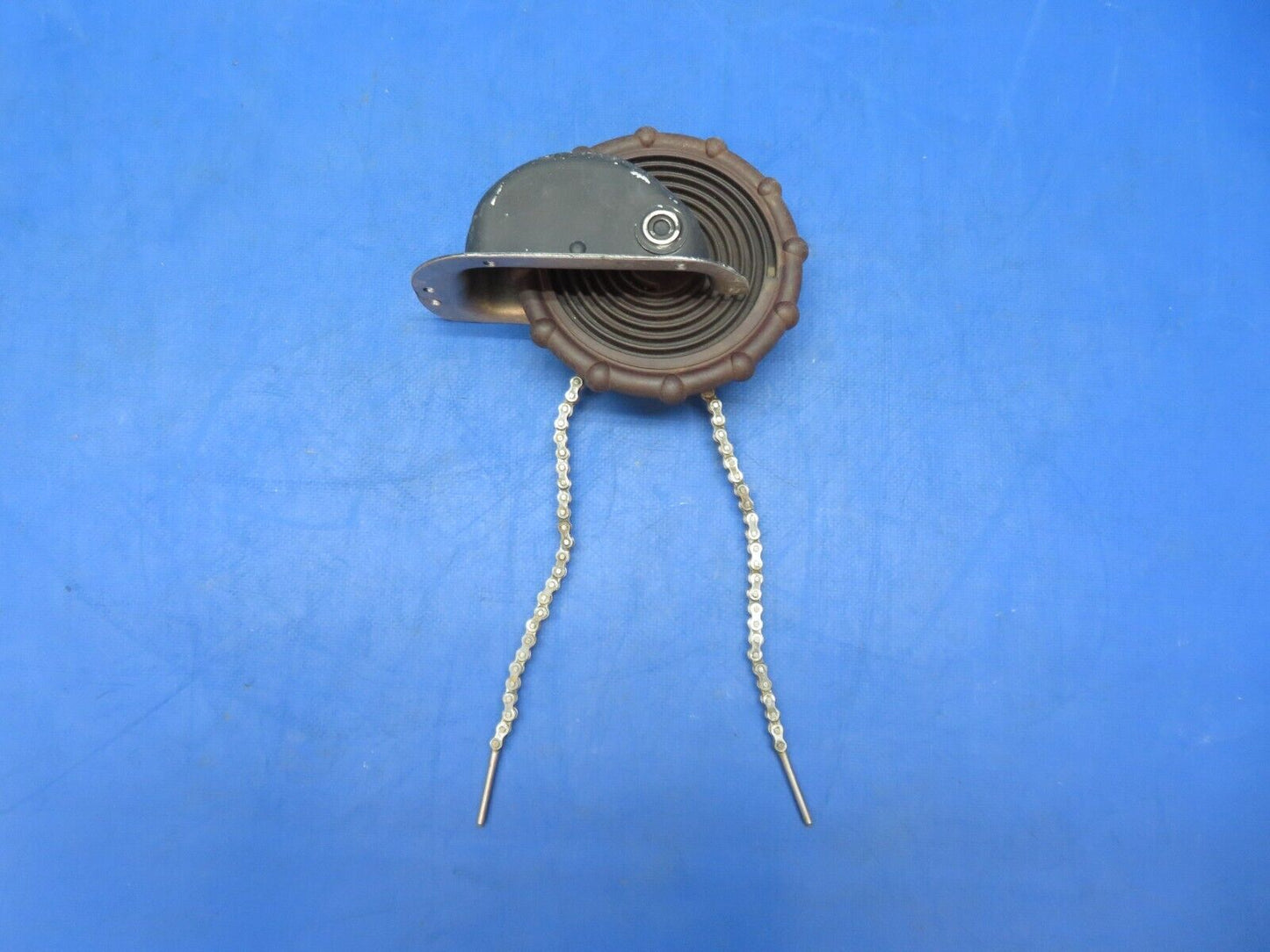 1956 Cessna 172 Elevator Trim Wheel w/ Cover P/N 0510127-1 (0823-433)