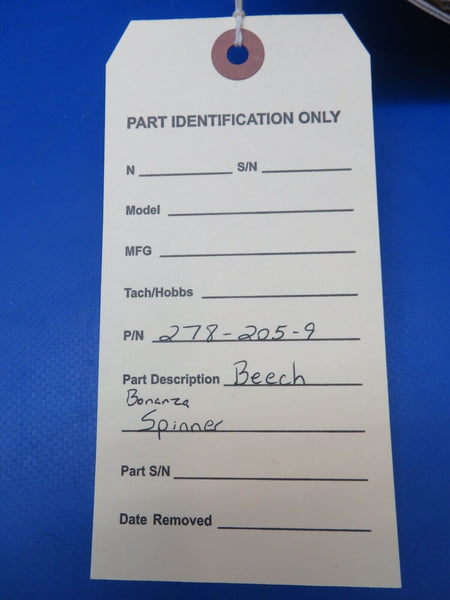Beech Bonanza Spinner P/N 278-205-9 (1022-434)