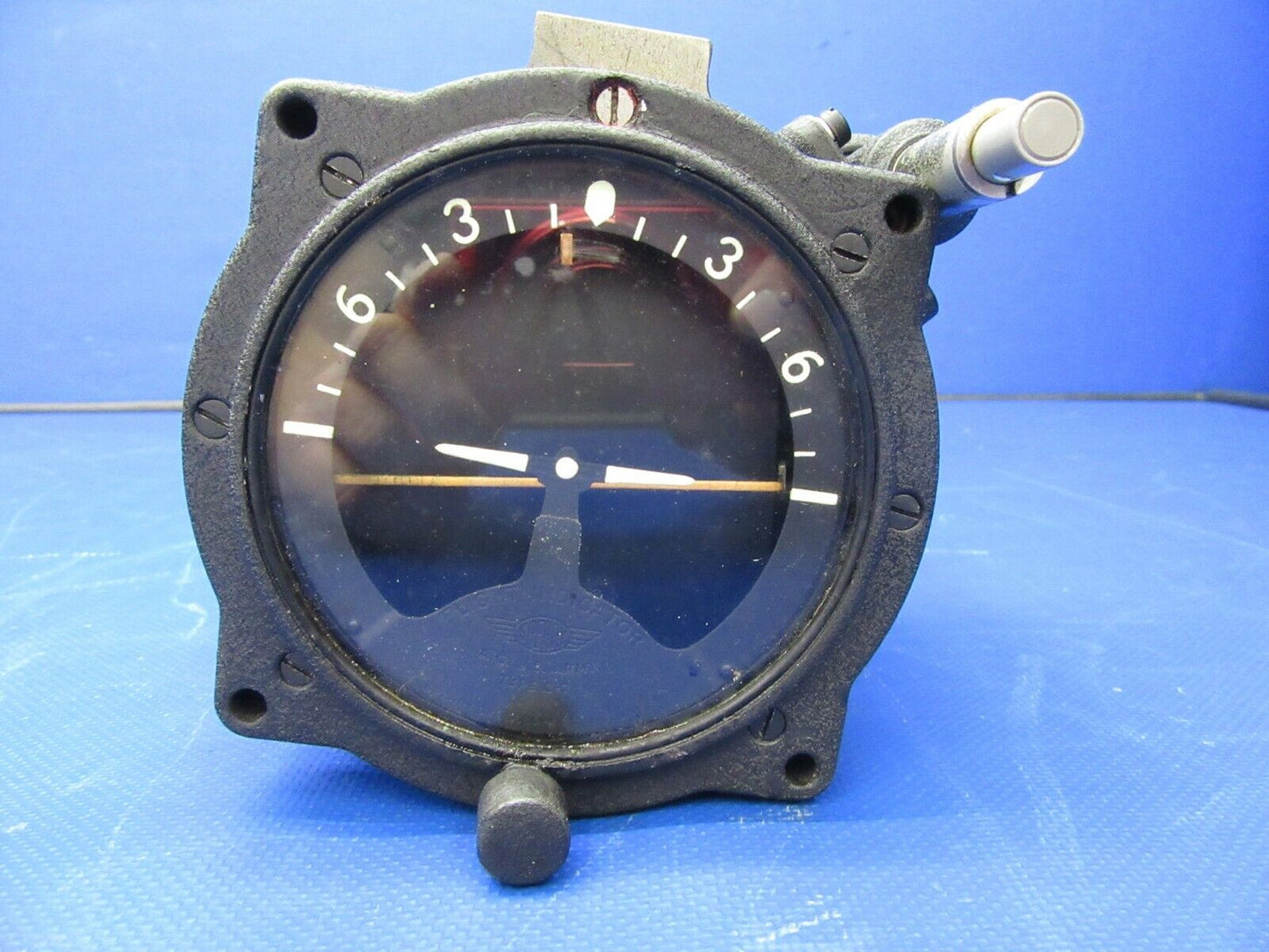 Vintage Airplane Sperry C-7 Flight Indicator Gyro Horizon / Man Cave! (1021-224)