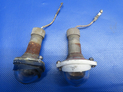 Piper Comanche Grimes Tail Fairing Light Assy P/N 472-667 LOT OF 2 (1223-1149)