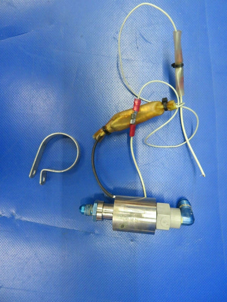 Beech Baron 58P Valve Solenoid Pneumatic Sys & Clamp 101-380018-1 (0420-25)