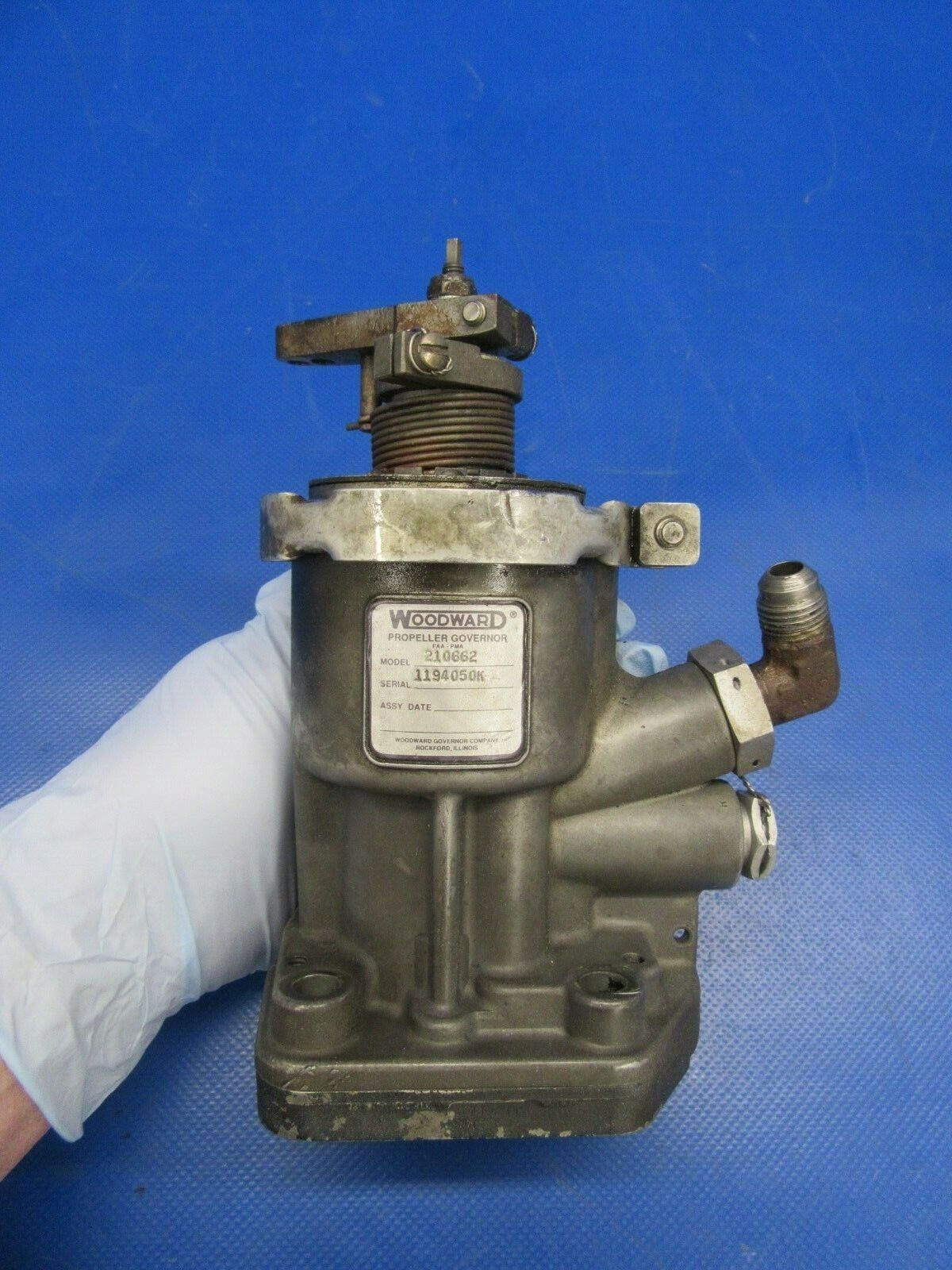 Beech Baron Woodward Prop Governor P/N 210662 (0318-43)