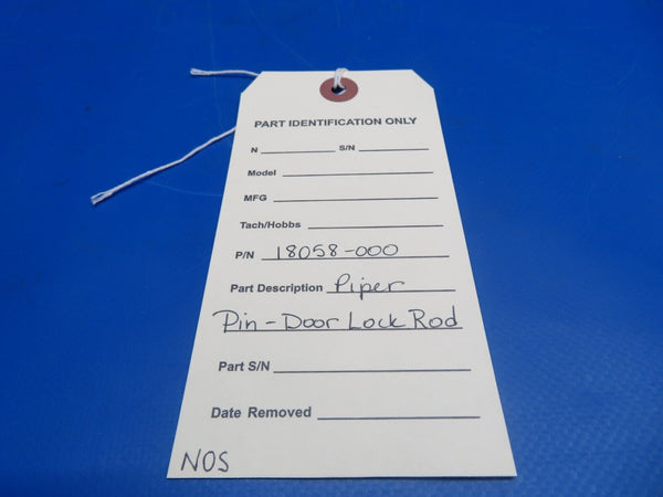 Piper Pin - Door Lock Rod P/N 18058-000 NOS (0922-823)
