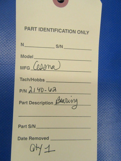Cessna Bearing P/N 2140-62 (0519-52)