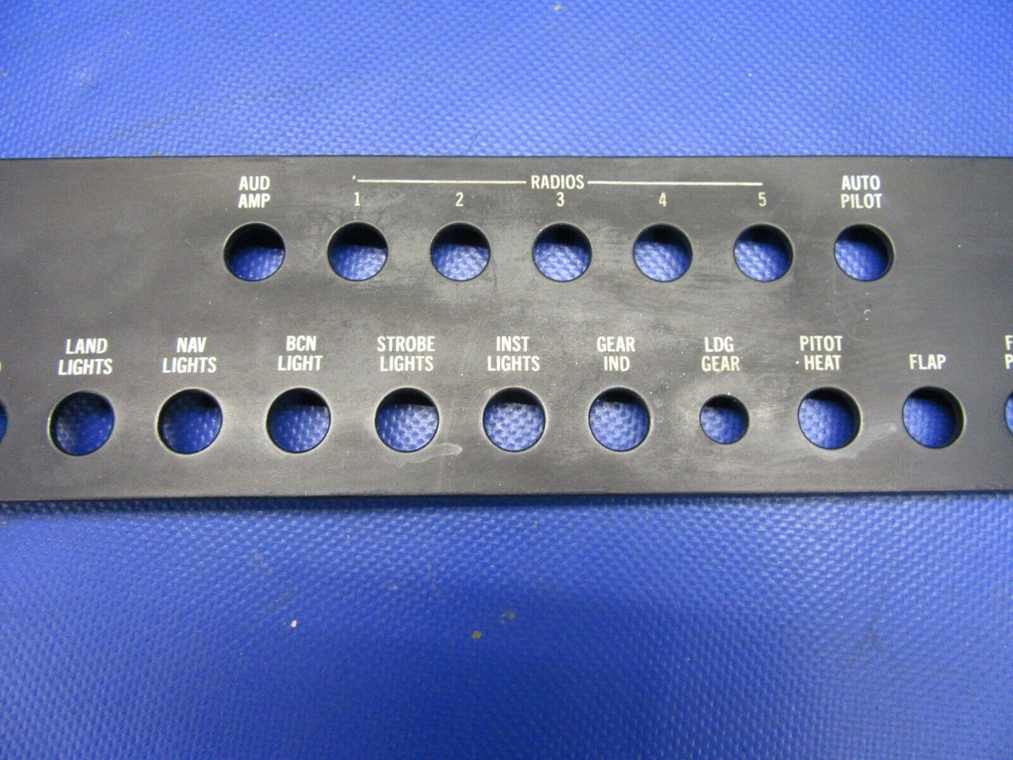 Cessna 177RG Astronics Electroluminescent Panel P/N 2013152-1 (0621-381)