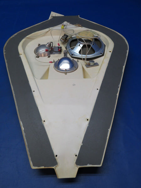 Piper PA-28 236 Panel Assy Cabin Light w/ Speaker 12v P/N 76496-12 (0623-598)