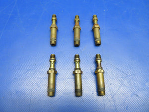 Continental TSIO-520-AF Fuel Injector Nozzles P/N 657070 SET OF 6 (0520-139)