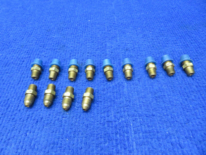 Continental Brass Pipe to Flair Fitting .13 P/N 628438 LOT OF 13 NOS (0722-484)