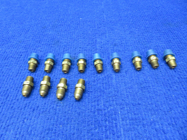 Continental Brass Pipe to Flair Fitting .13 P/N 628438 LOT OF 13 NOS (0722-484)