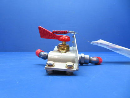 Cessna 188B AGpickup Imperial Fuel Selector Valve Assy P/N 1H14-2 OH (0823-643)