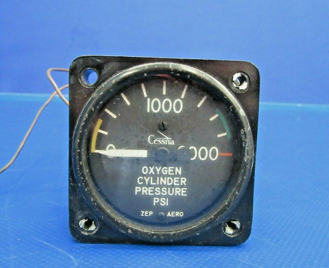 Cessna 310 / T310Q Oxygen Cylinder Pressure P/N S-1325L-1 (0519-499)