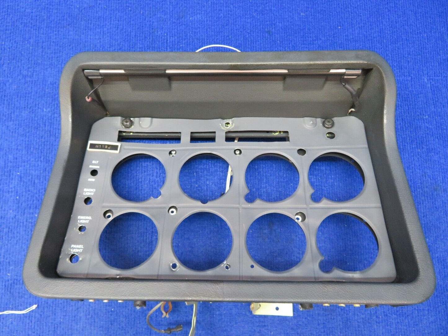 Socata TB-10 LH Instrument Panel Foam & FWD Face w/Cover P/N 76011401 (0622-893)