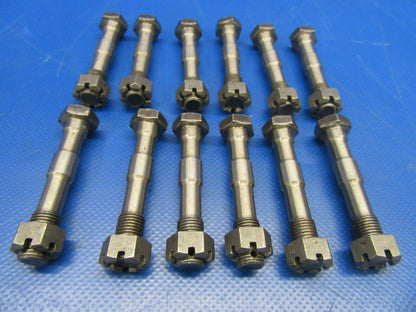 Continental IO-470-L Connecting Rod Bolts 629340, 655961 LOT OF 12 (0319-234)